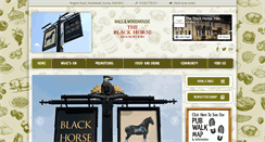 Desktop Screenshot of blackhorsehookwood.co.uk